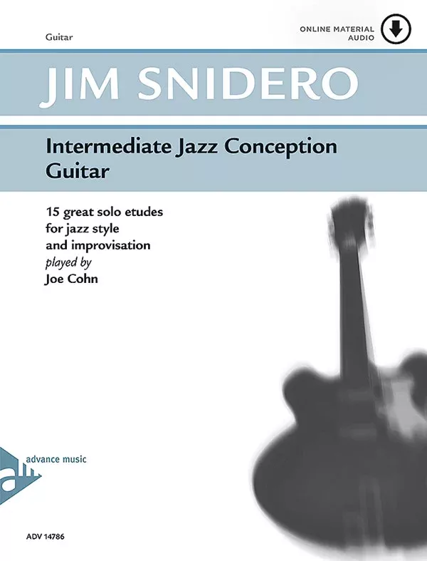 Intermediate Jazz Conception Guitar: Guitar Book & Online Audio