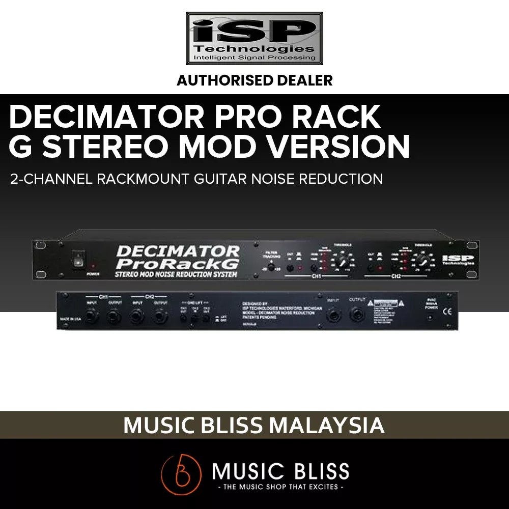 ISP Technologies Decimator Pro Rack G Stereo MOD version