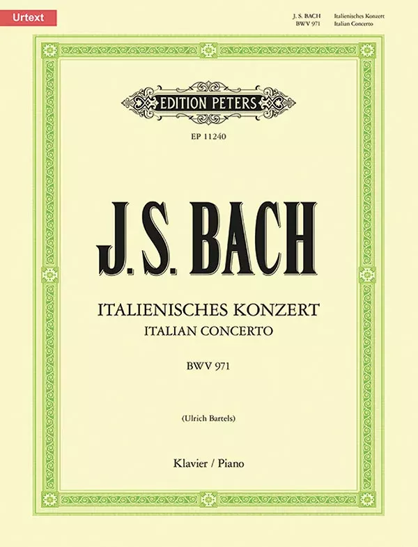 Italian Concerto BWV 971: Piano (Solo)