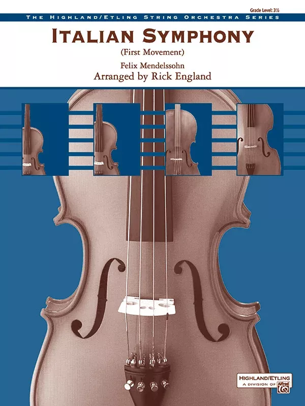Italian Symphony (First Movement): String Orchestra Conductor Score & Parts