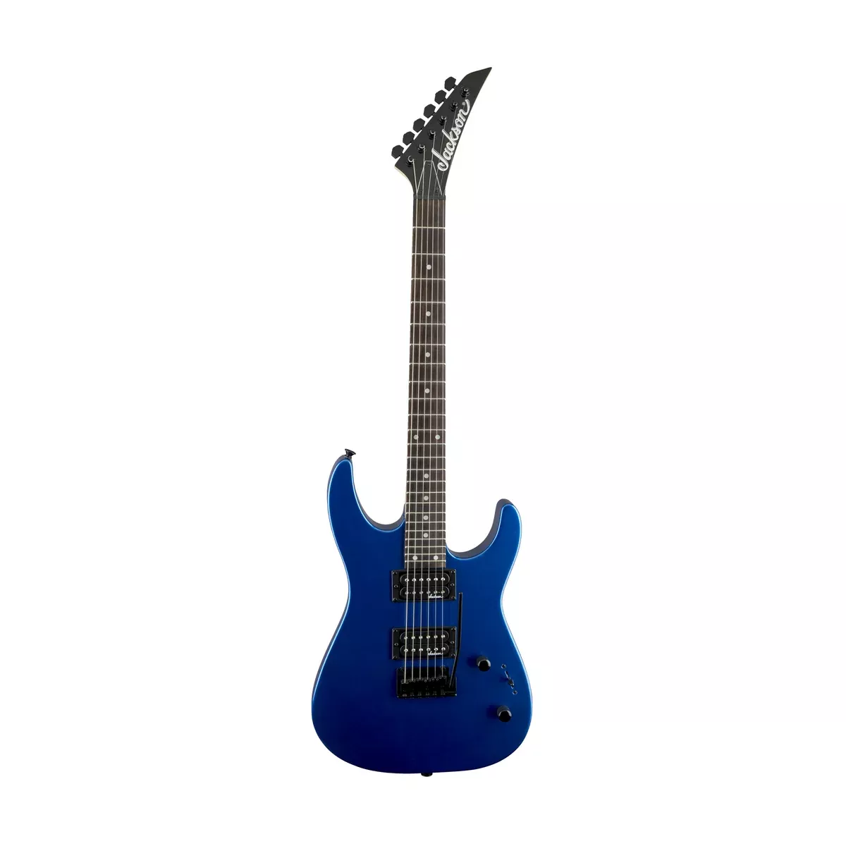Jackson Dinky JS12 Electric Guitar, RW FB, Metallic Blue