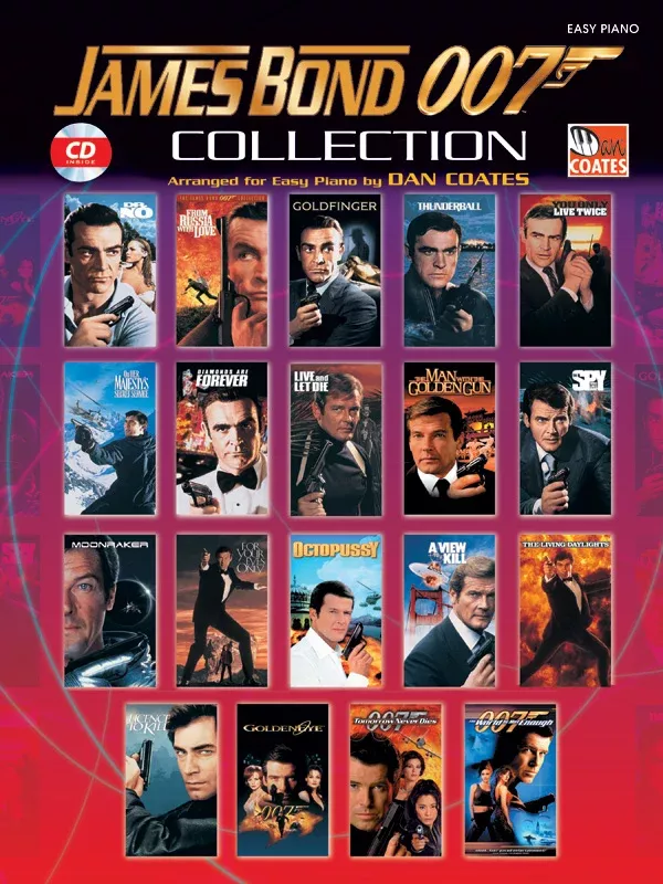 James Bond 007 Collection: Piano Book & CD
