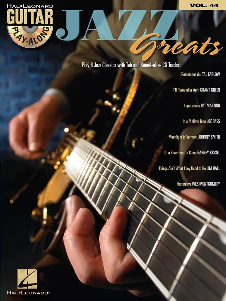 Jazz Greats Guitar Playalong Volume 44 BK/CD