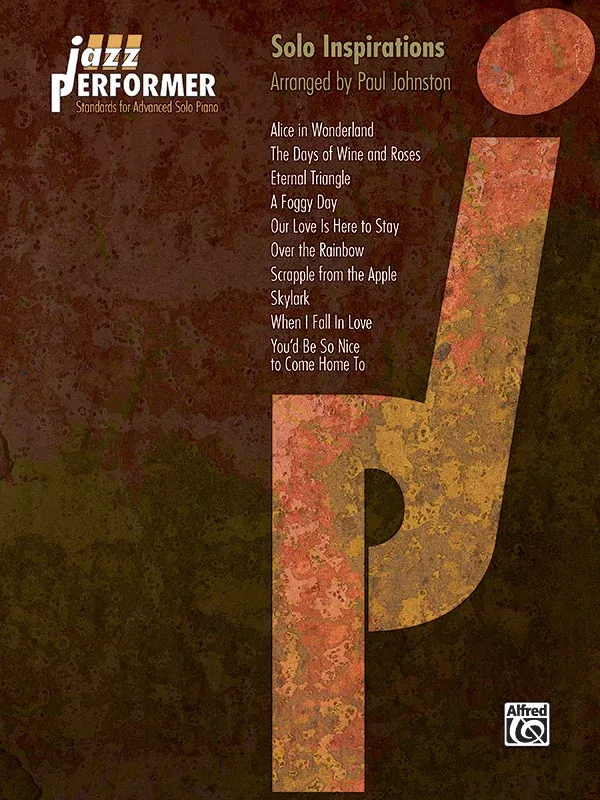 Jazz Performer: Solo Inspirations: Piano Book