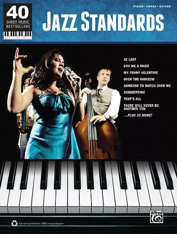 Jazz Standards 40 Sheet Music Bestsellers PVG