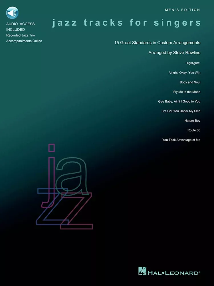 Jazz Tracks For Singers Men's Edition BK/CD
