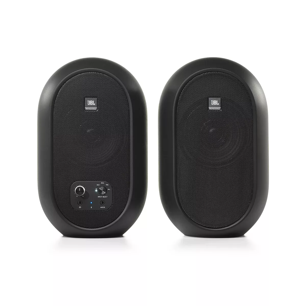 JBL 104-BT 4.5 Inch Compact Powered Monitors w/Bluetooth, Pair, Black
