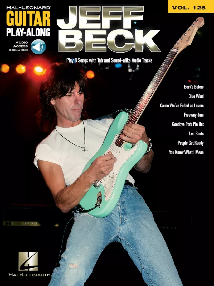 Jeff Beck Guitar Play Along Volume 125 Book & OLA
