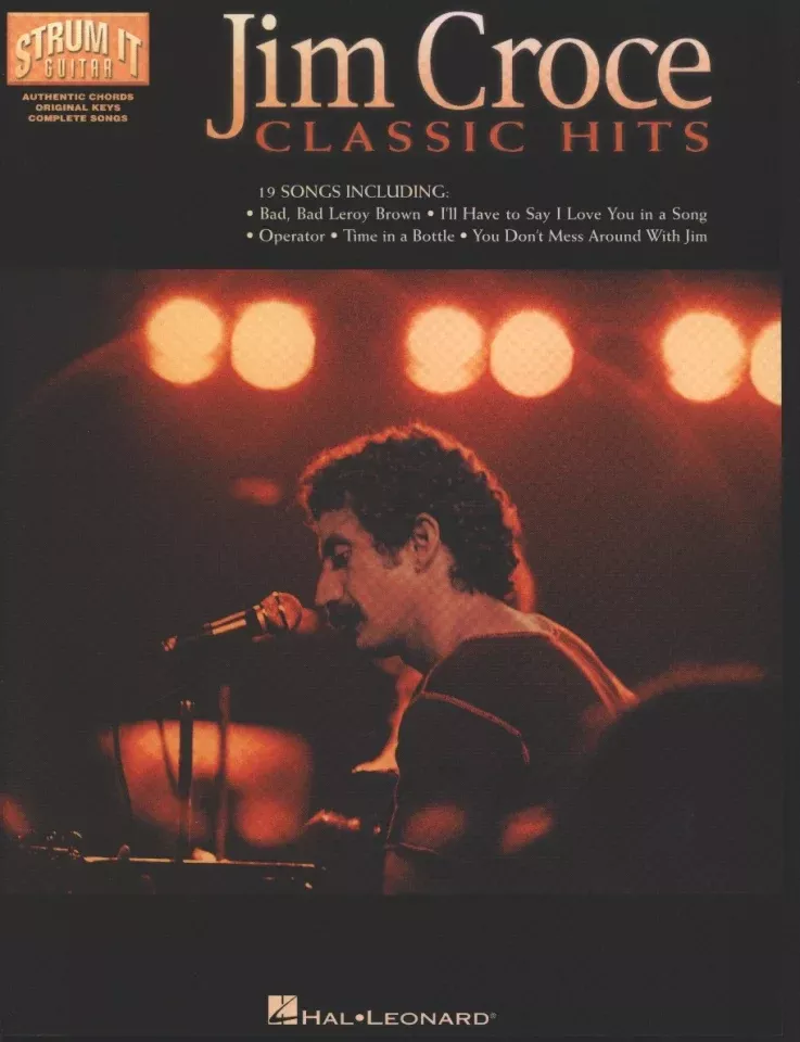 Jim Croce Classic Hits Strum It Guitar Tab