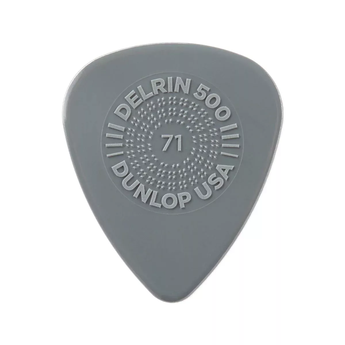 Jim Dunlop 450P.71 Primegrip Delrin 500 Pick, 0.71mm, 12-Pack
