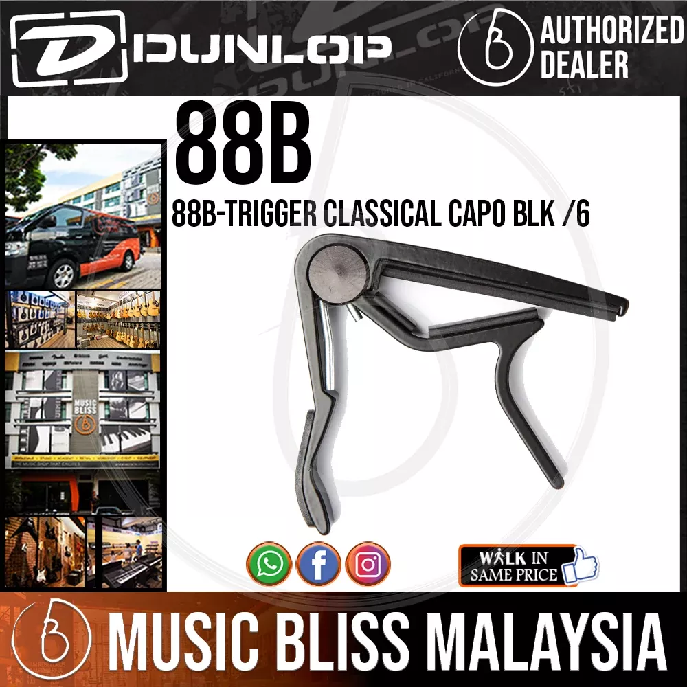 Jim Dunlop 88B Trigger Classical Capo - Black