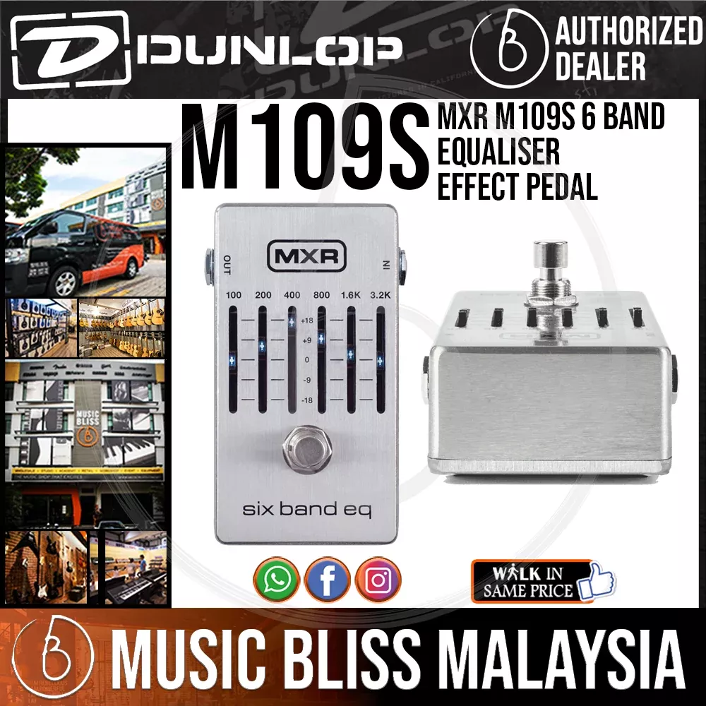 Jim Dunlop MXR M109S 6 Band EQ Pedal
