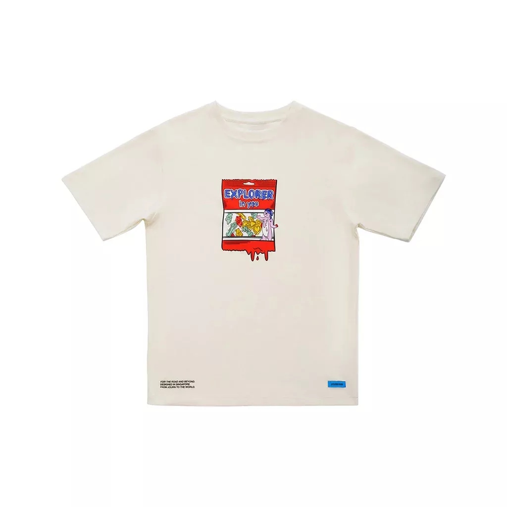 Journ Everyday Tee, Cannoli Cream Generation J