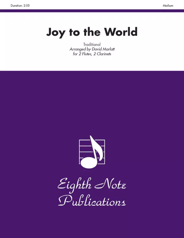Joy to the World: Woodwind Quartet Score & Parts