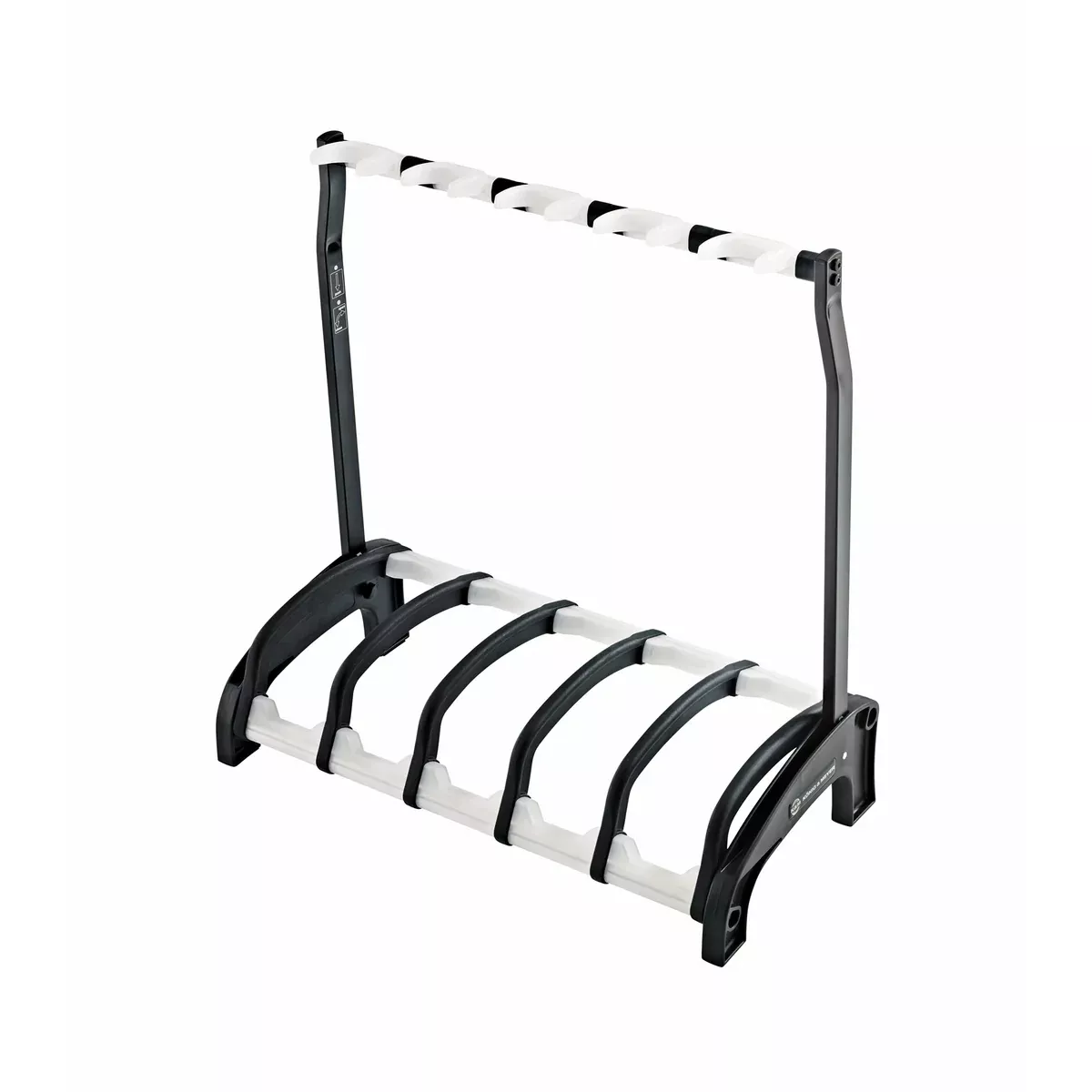 K&M 17525-016-00 Guardian 5 Multiple E-Guitar Stand