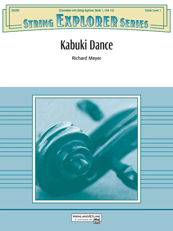 Kabuki Dance: String Orchestra Conductor Score