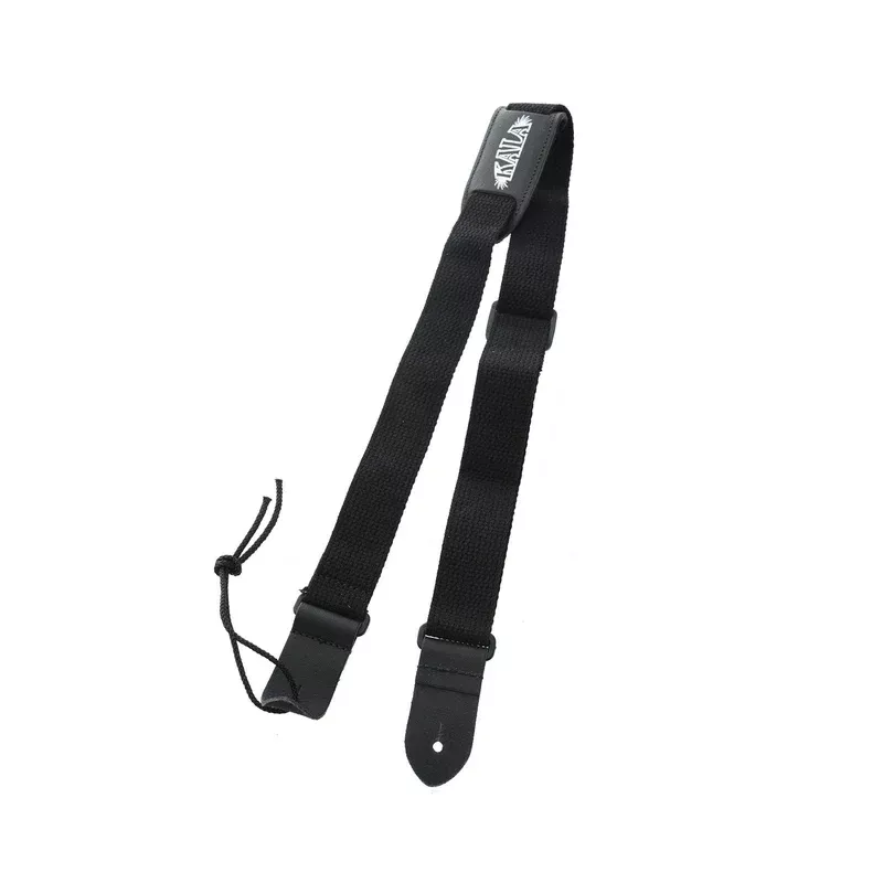 Kala Cotton Cloth Ukulele Strap, Black