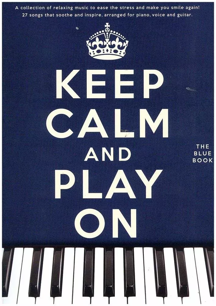 Keep Calm and Play On The Blue Book PVG