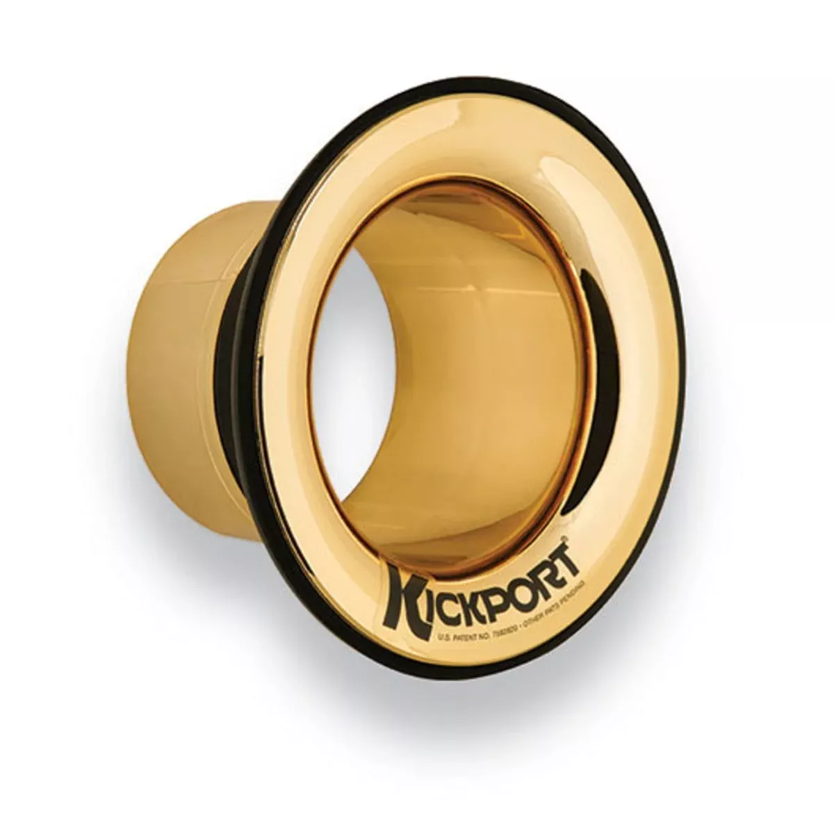Kickport 4" Bass Drum Sound Hole - Gold