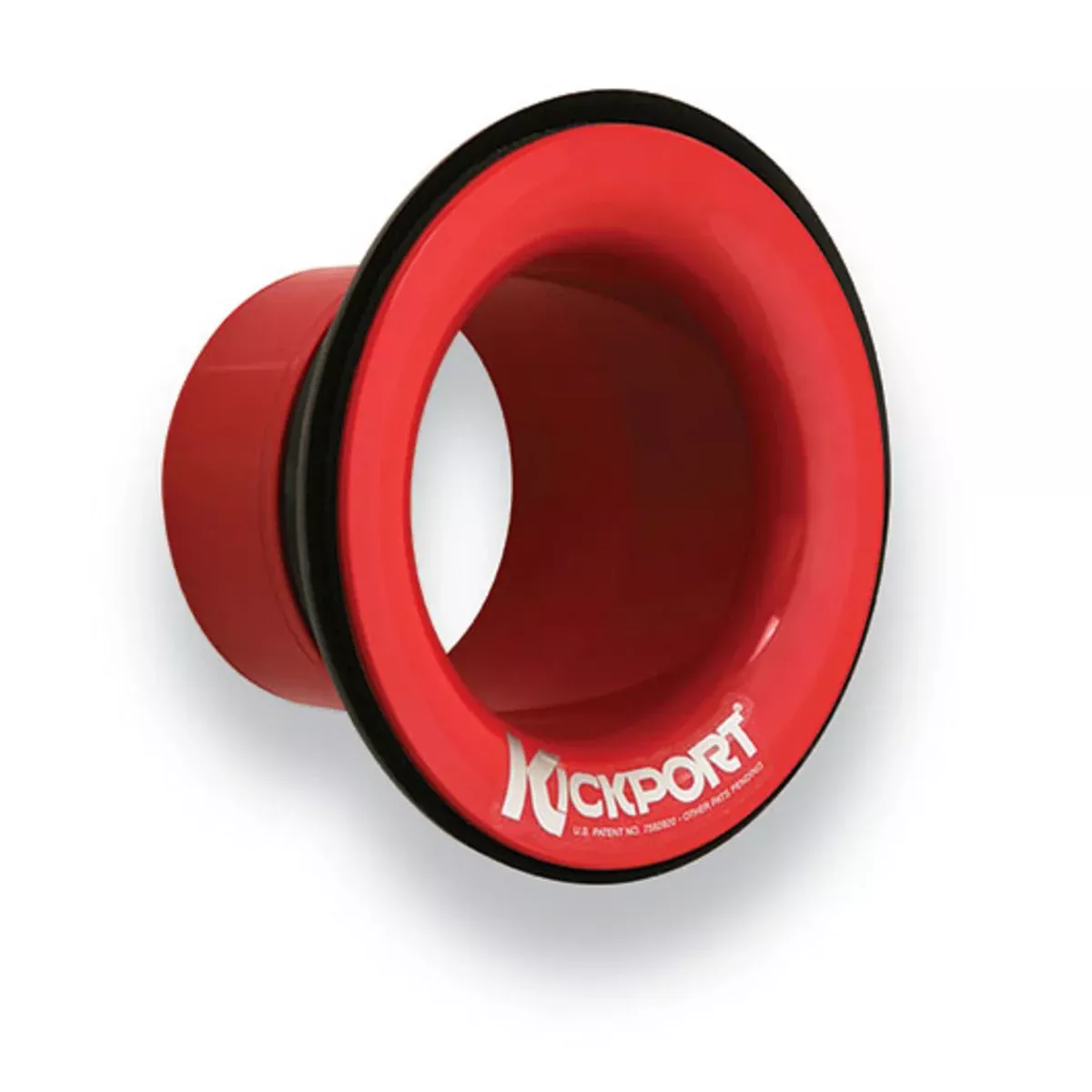 Kickport 4" Bass Drum Sound Hole - Red