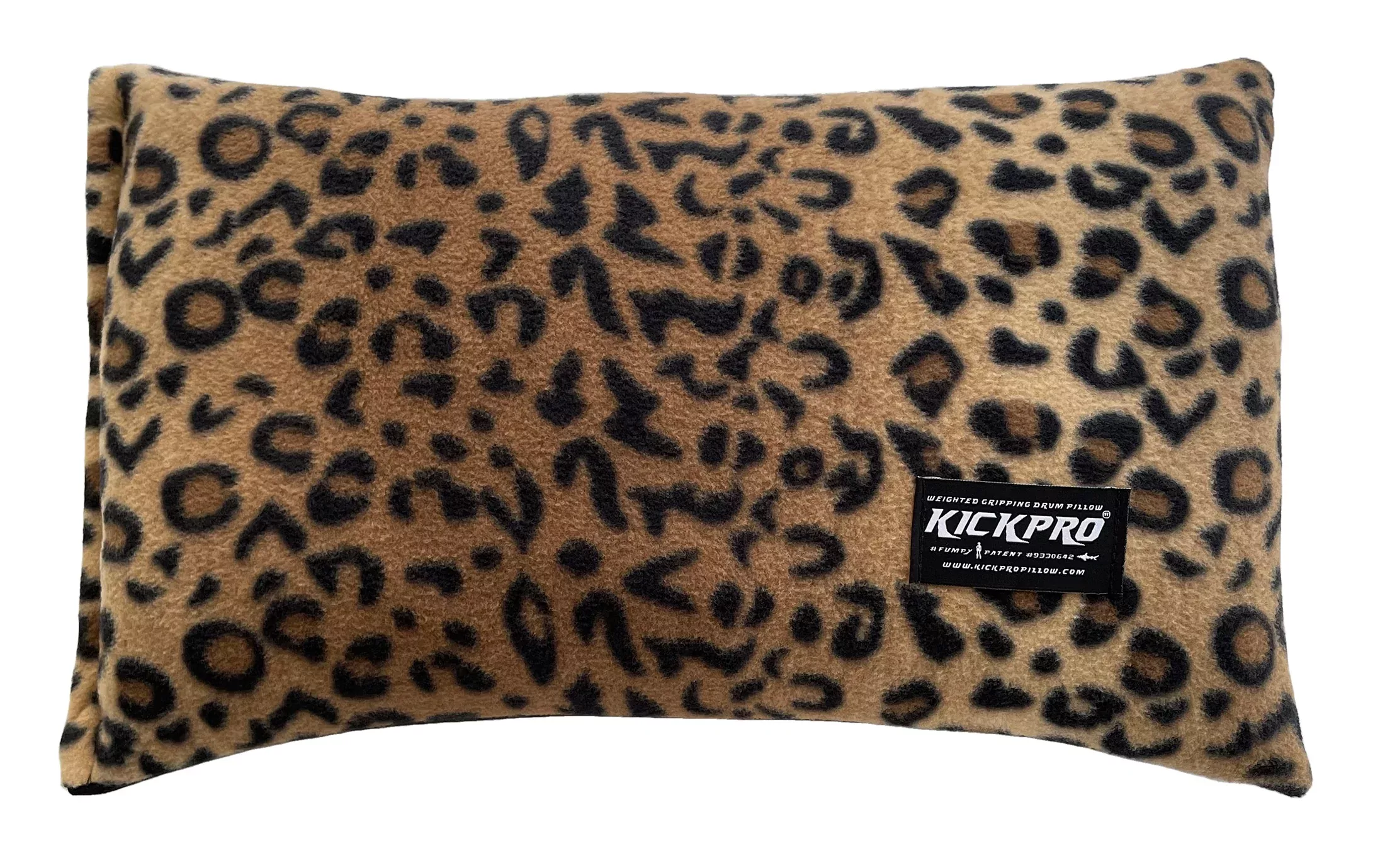 Kickpro Weighted Bass Drum Pillow – Cheetah Print