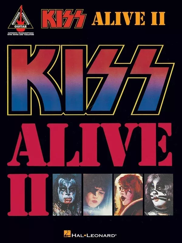 Kiss Alive II Recorded Version Guitar Tab