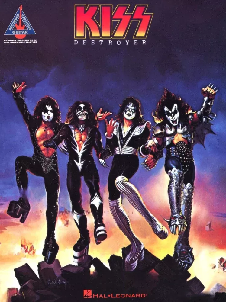 Kiss Destroyer Recorded Version Guitar Tab