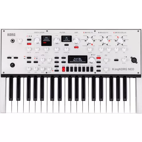 Korg KingKORG Neo 37-key Virtual Analog Synthesizer and Vocoder