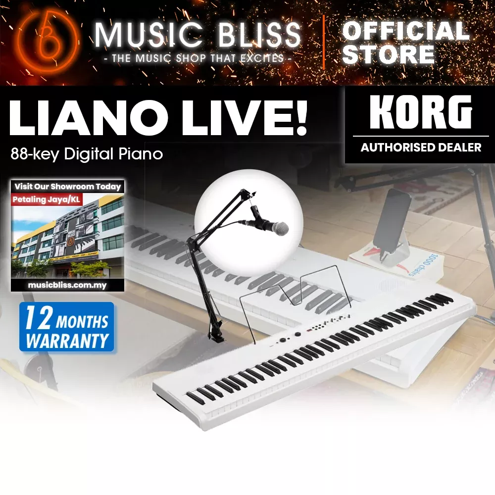 Korg L1 Liano LIVE! 88-key Digital Piano *0% INSTALLMENT*