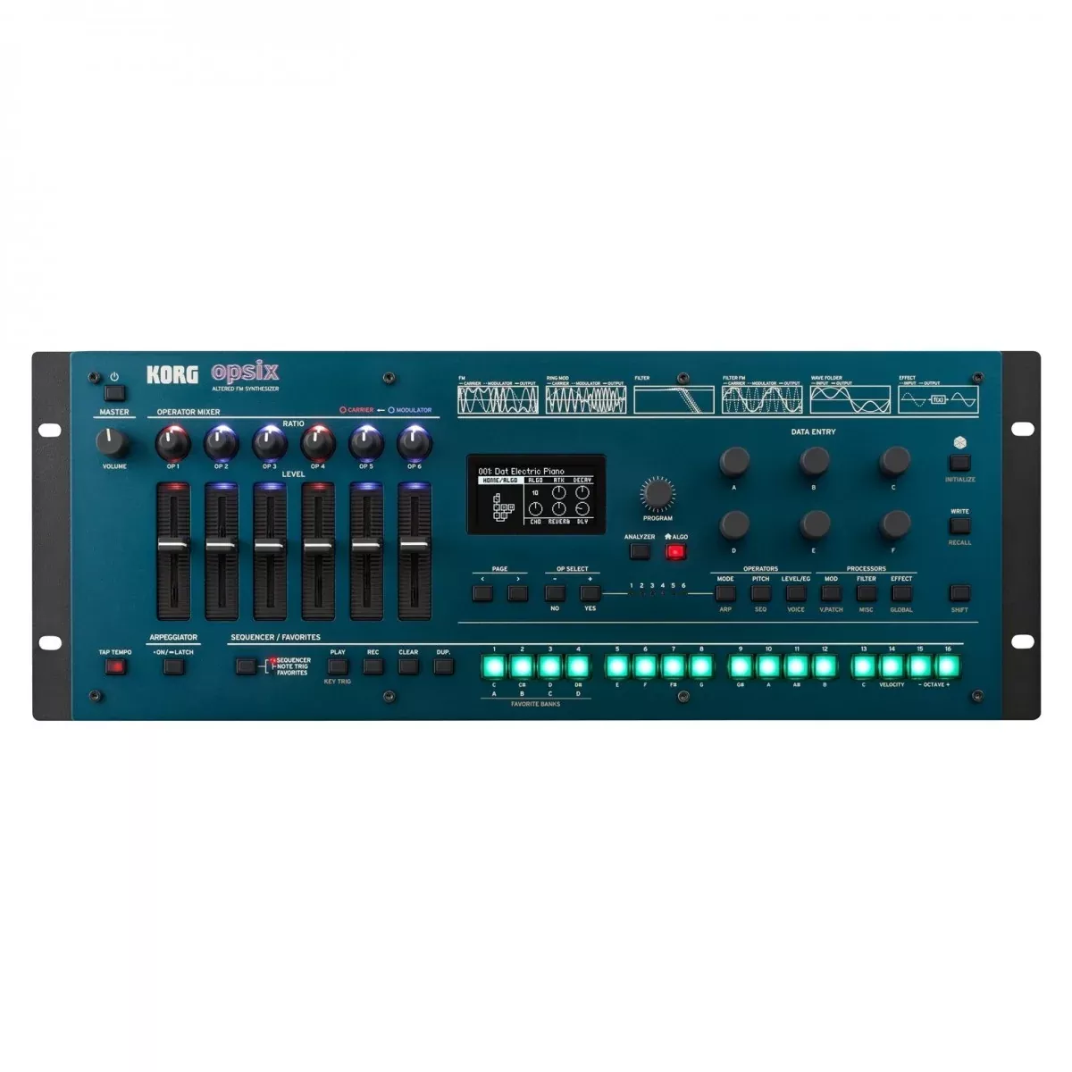 Korg Opsix MKII Altered FM Synthesizer Rackmountable Desktop Module