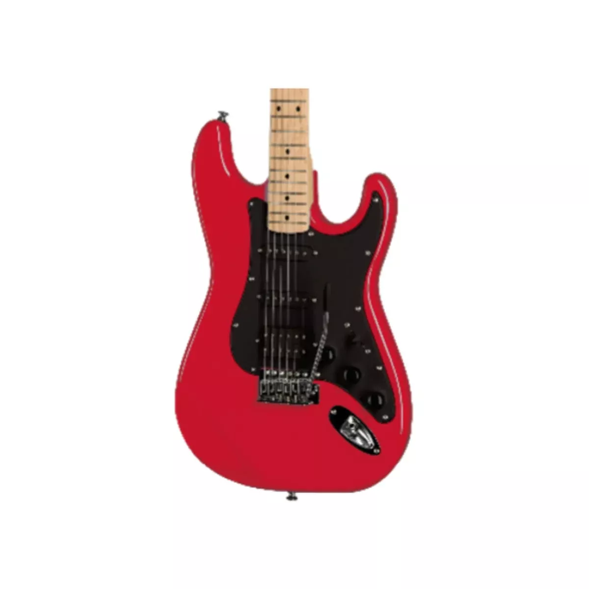 Kramer Focus VT-211S Electric Guitar with Black Pickguard - Red