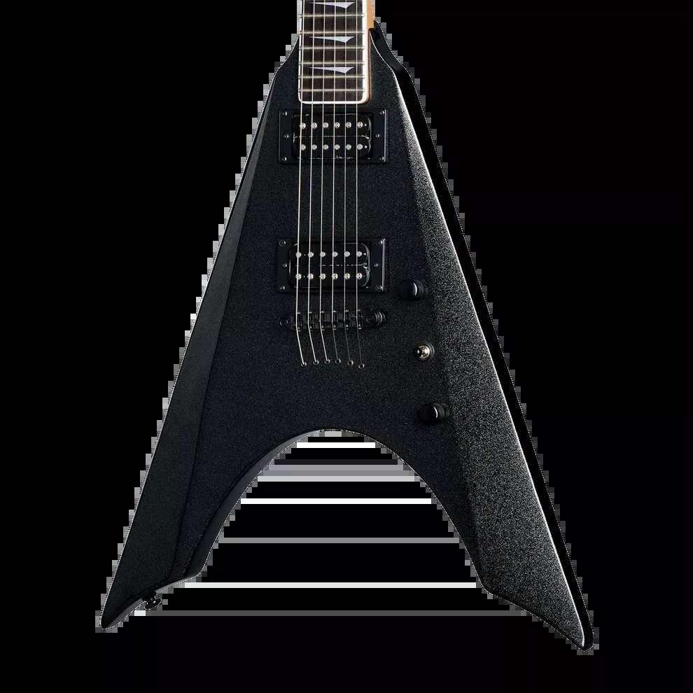 Kramer Nite-V Electric Guitar - Jet Black Metallic