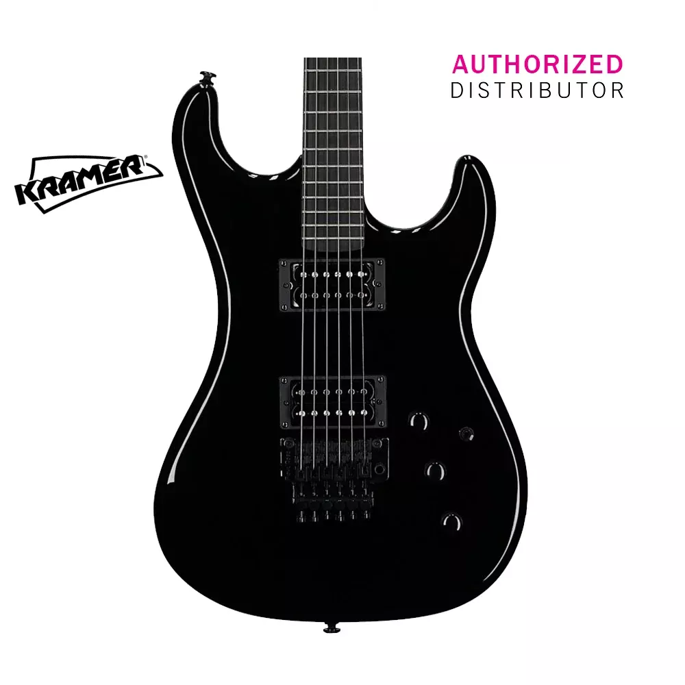 Kramer Pacer Carrera Electric Guitar with Premium Bag - Ebony