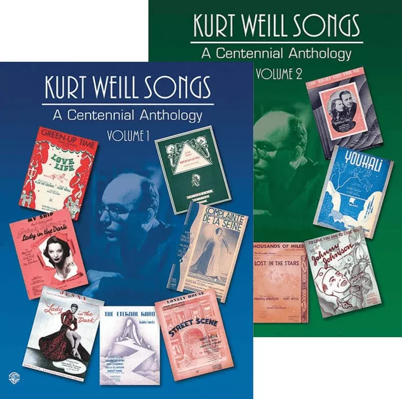 Kurt Weill Songs A Centennial Anthology Volumes 1 & 2 PVG
