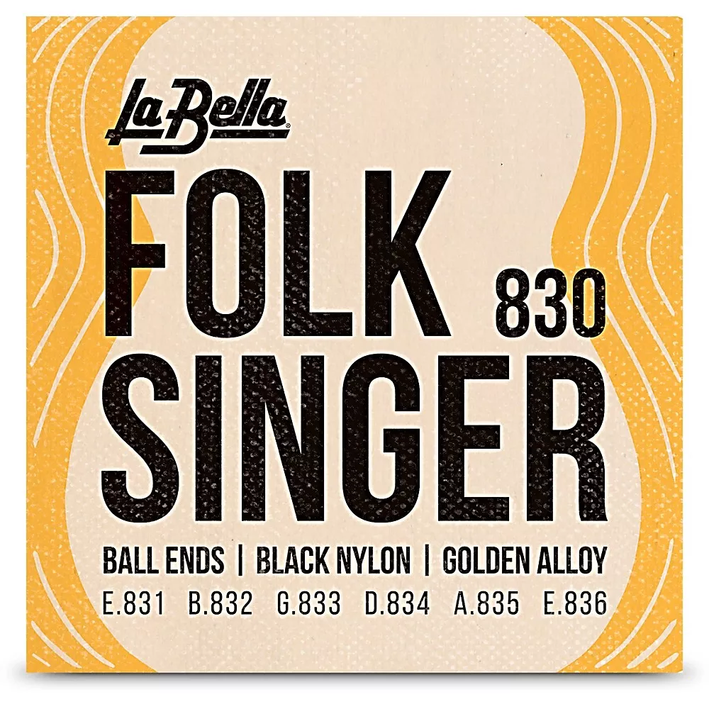 La Bella 830 Folksinger Nylon Guitar Strings