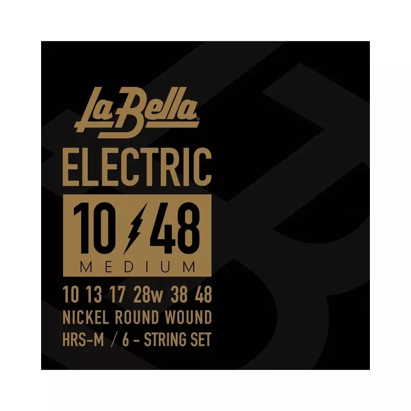 La Bella HRS-M HRS Series Medium Gauge Electric Guitar Strings