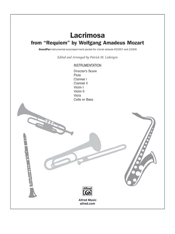 Lacrimosa (from Requiem): Choral SoundPax