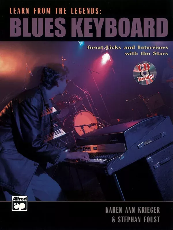 Learn from the Legends: Blues Keyboard: Keyboard/Piano Book & CD