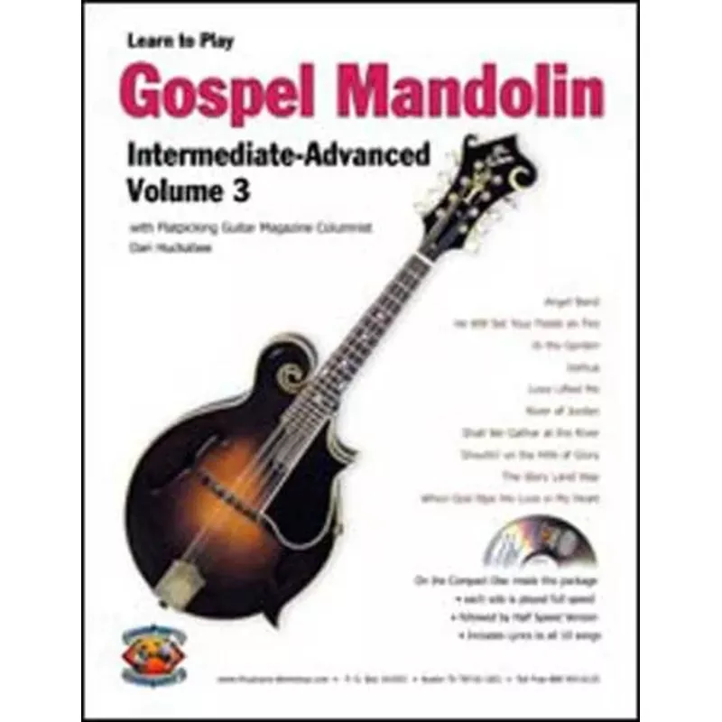 Learn to Play Gospel Mandolin – Intermediate / Advanced, Vol. 3