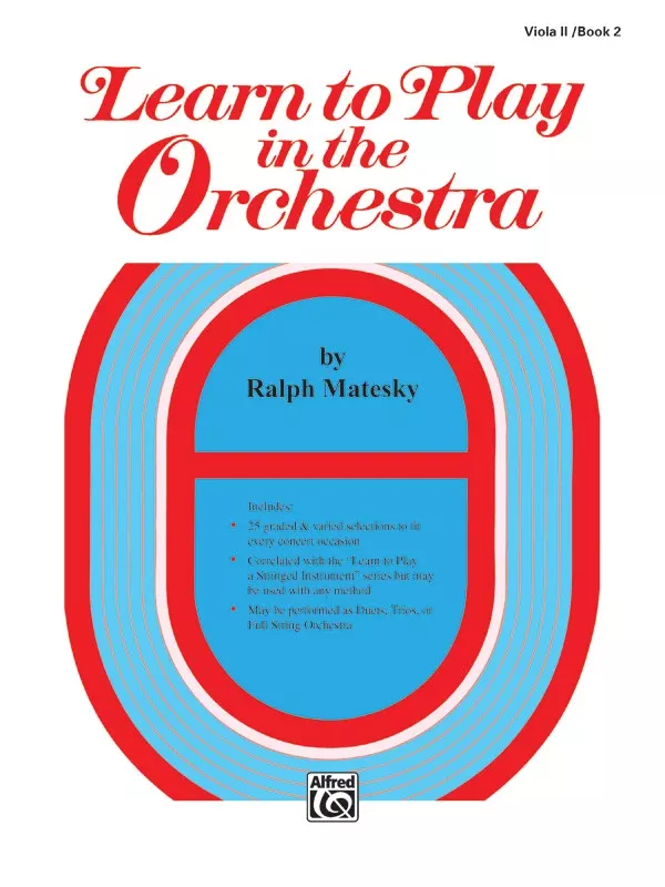 Learn to Play in the Orchestra, Book 2: Viola II Book