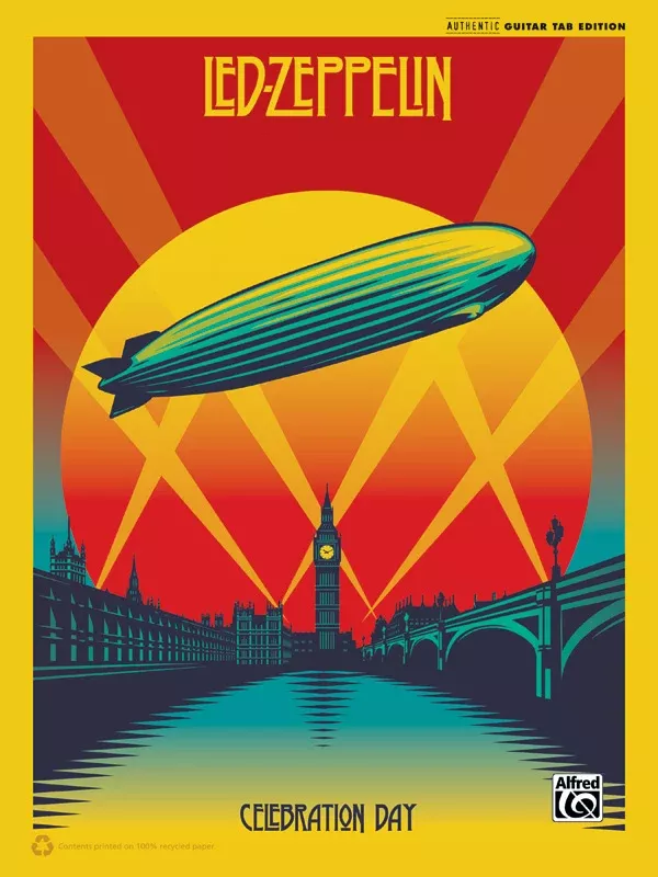 Led Zeppelin: Celebration Day: Authentic Guitar TAB Book