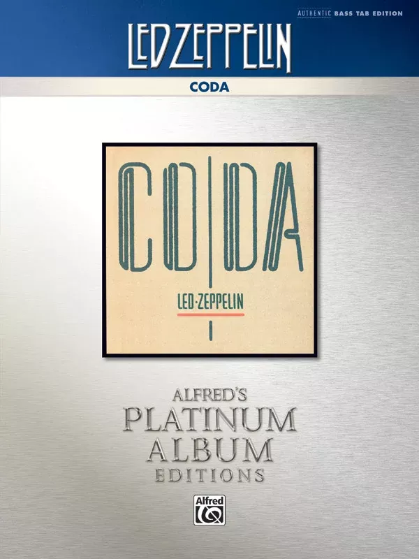 Led Zeppelin: Coda Platinum Album Edition: Authentic Bass TAB Book