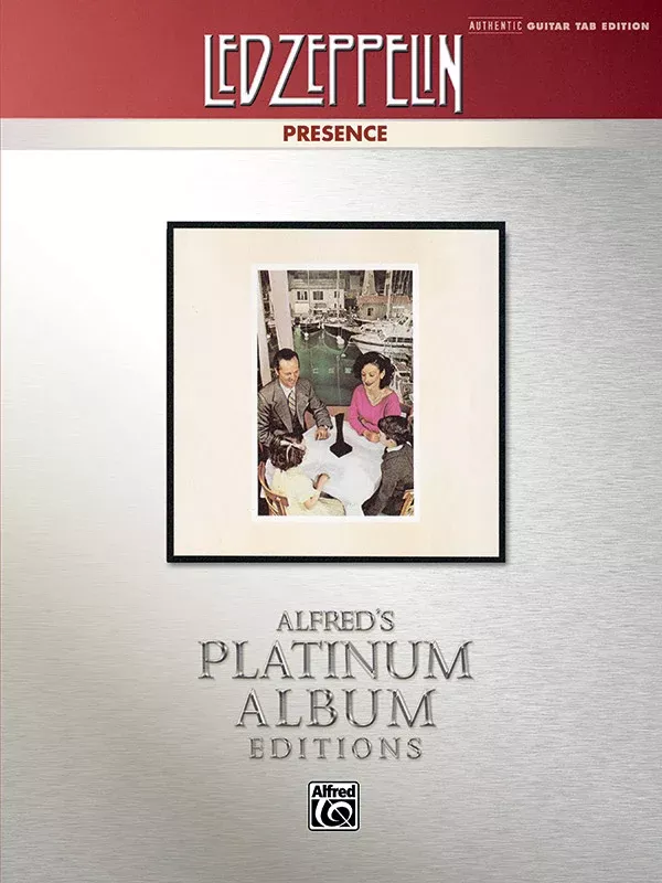 Led Zeppelin: Presence Platinum Album Edition: Authentic Guitar TAB Book