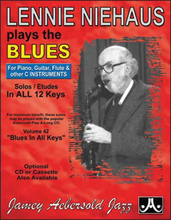Lennie Niehaus Plays the Blues: C Instruments Book & CD