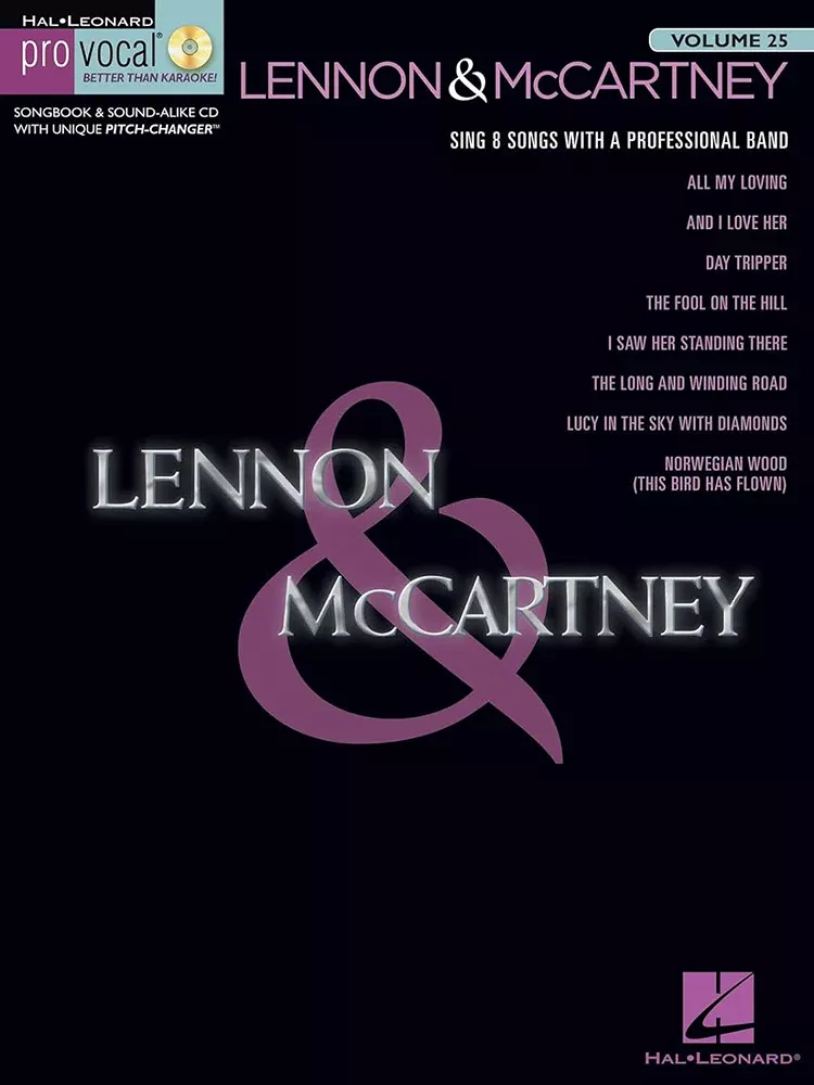 Lennon & McCartney Pro Vocal Men Volume 25 BK/CD