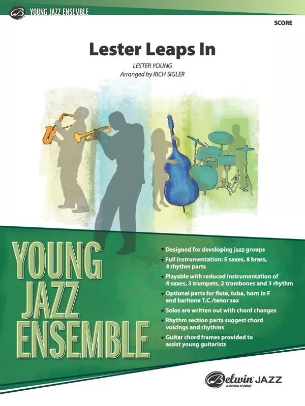 Lester Leaps In: Jazz Ensemble Conductor Score