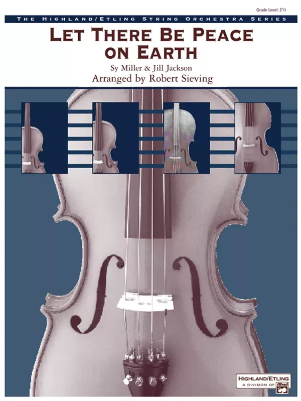 Let There Be Peace on Earth: String Orchestra Conductor Score & Parts