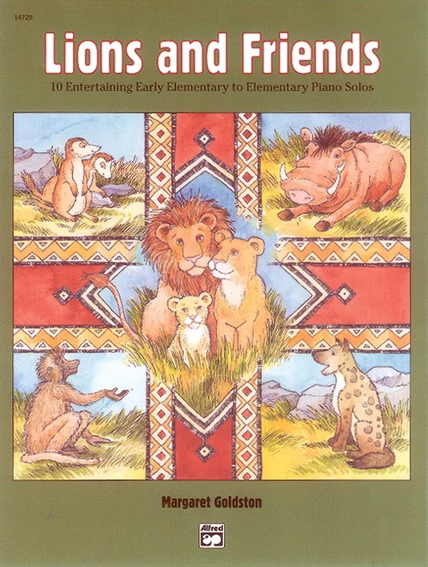 Lions and Friends: Piano Book