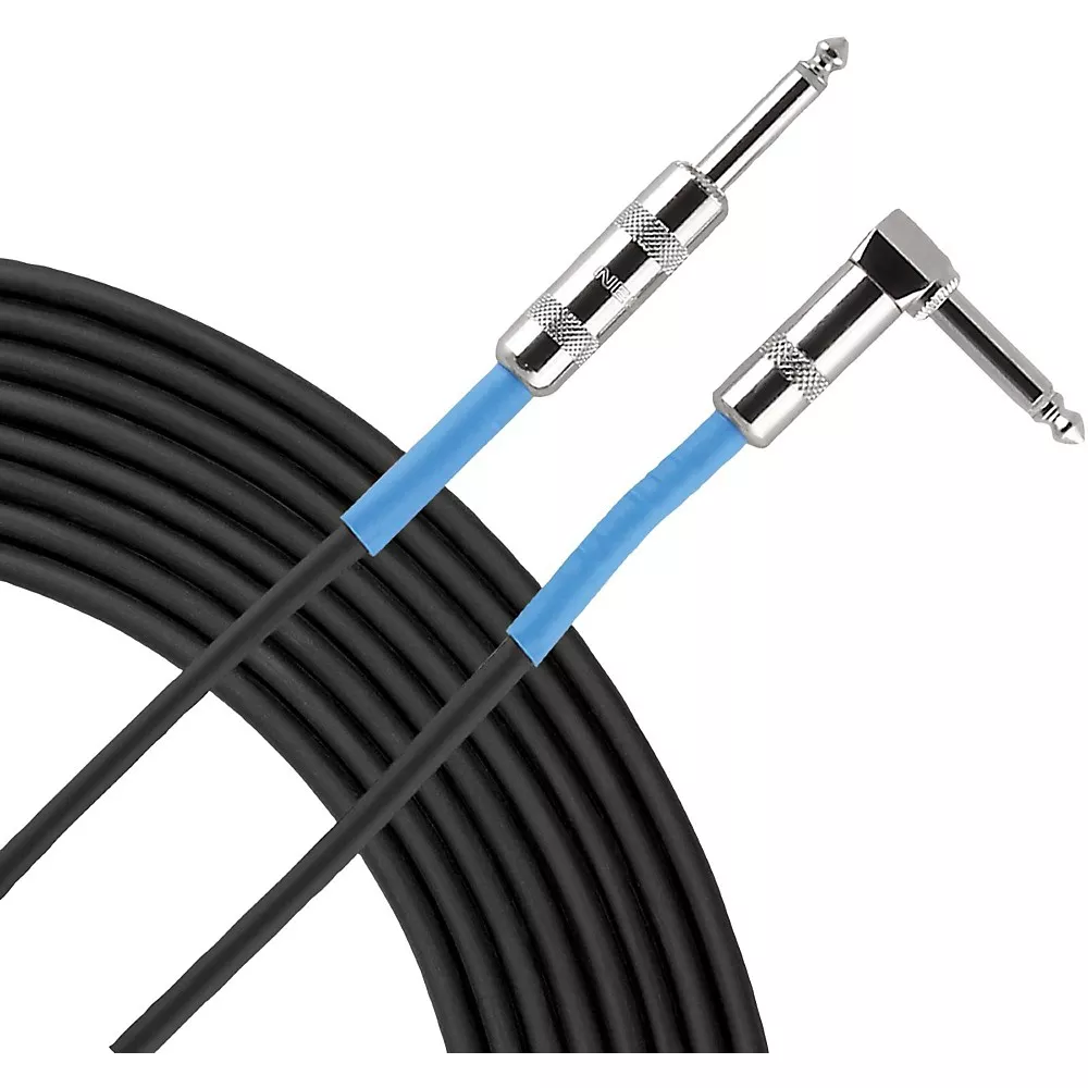 Livewire Advantage Angled/Straight Instrument Cable - 5 ft. Black