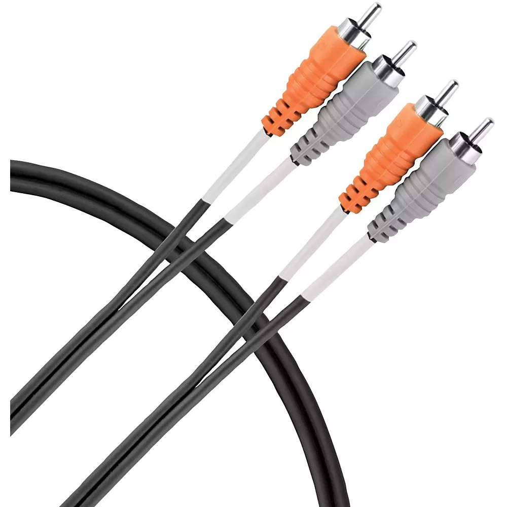 Livewire Essential Interconnect Dual Cable RCA-RCA 3 ft. Black